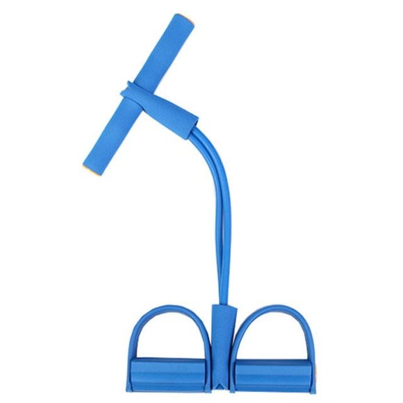 Resistance Tube for Exercise with Large Anti-Slip Pedals, 4-Tube Elastic Pull Ro - Picture 16 of 16